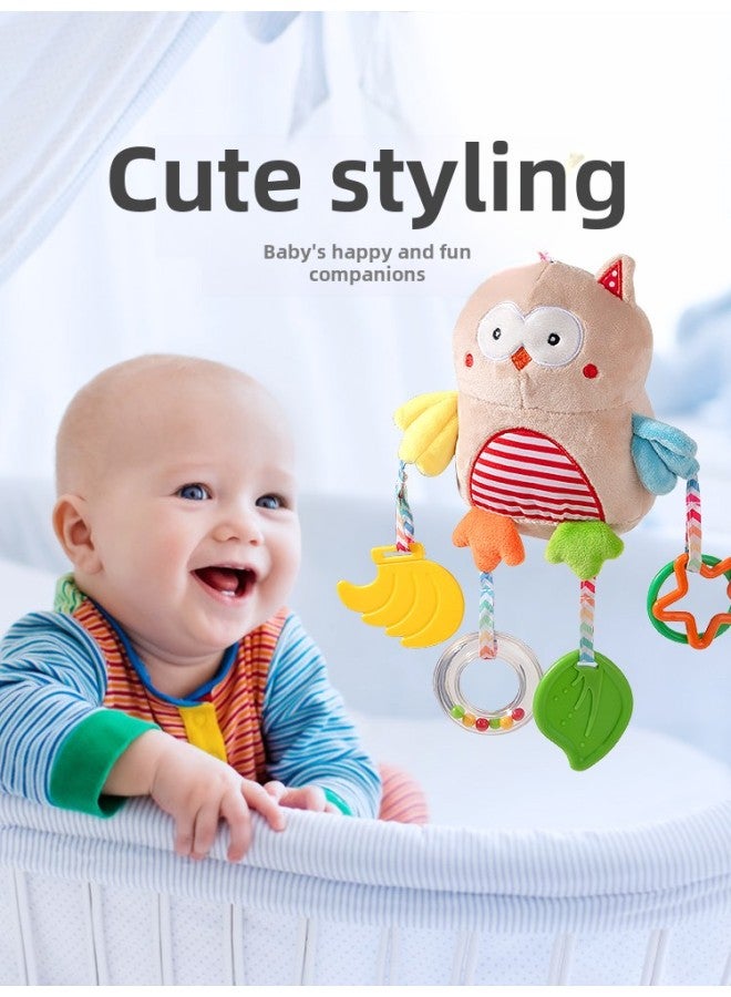 # Baby Stroller Toy Pendant Baby Car Bed Bell Bedside Hanging Seat Stroller Rattle Pendant To Coax Baby-Color:Naughty Monkey - Image 5