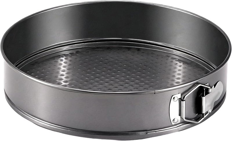 Springform Pan, 11 In / 28 cm Nonstick Round Cheesecake Pan, Carbon Steel with Leakproof Honeycomb Bottom, Cake Model for Baking, 11 x 2.6 in / 28 x 6.5 cm - Image 1