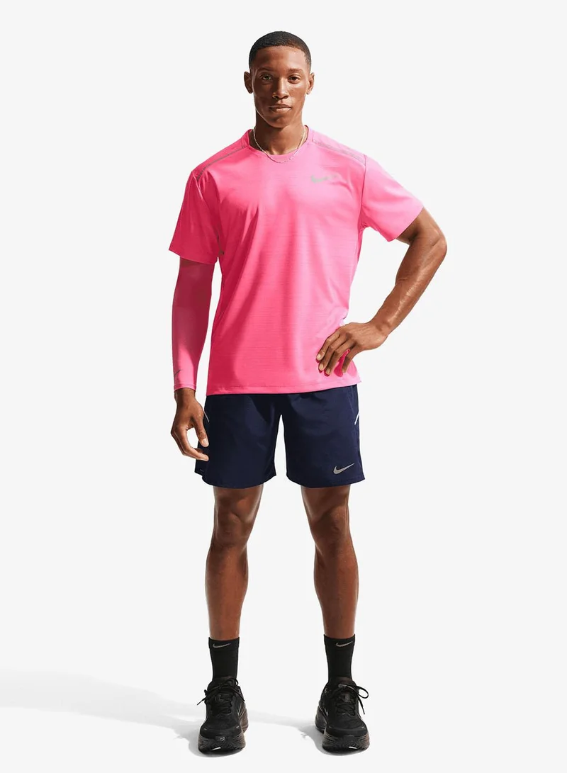 Nike MIDNIGHT NAVY M NK DF MILER 7UL SHORT for Men | Best Price UAE