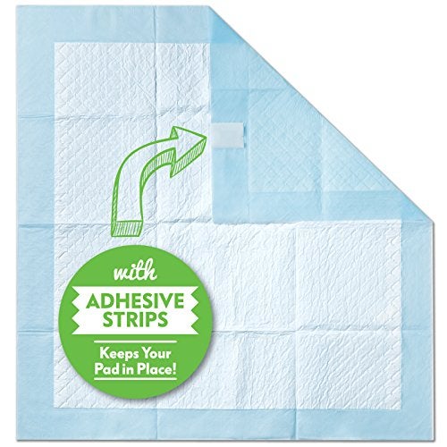 Paw Inspired Extra Large Puppy Pads 28X30" | XL Dog Pads | Dog Pee Pads | Puppy Training Pads, Potty Pads (Adhesive Strips, 50 Count) - Image 2