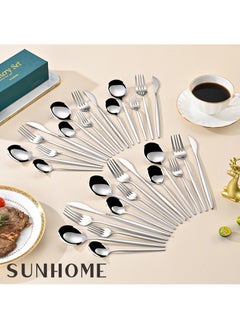 Sunhome SUNHOME 30-Piece Stainless Steel Cutlery Set Silver  - Image 5