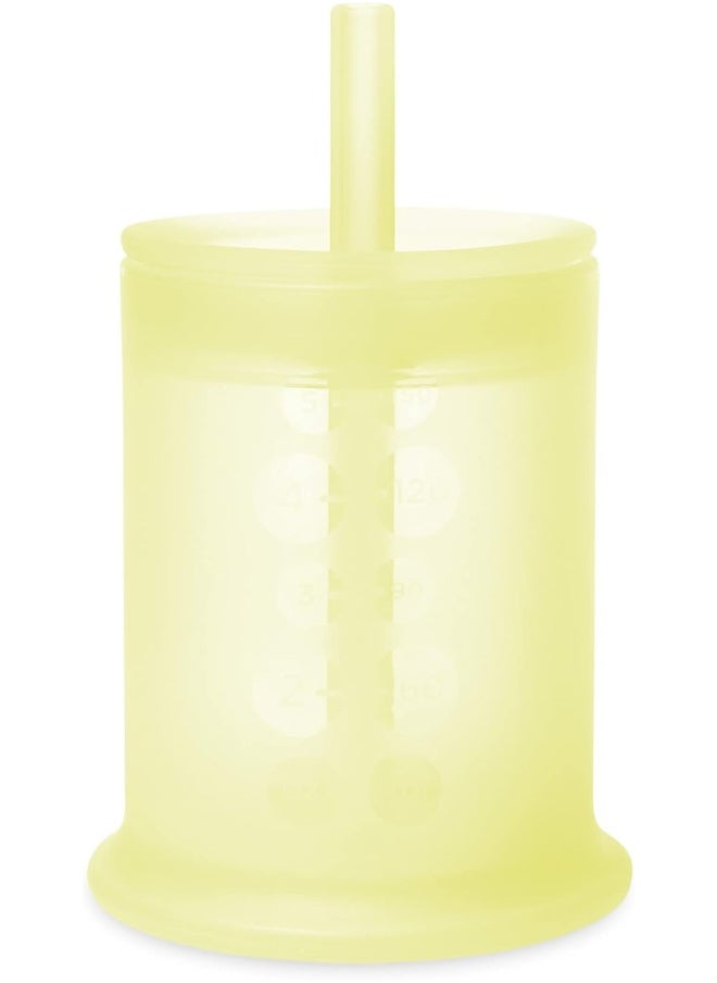 Olababy Olababy Silicone Training Cup with Straw Lid  - Image 1