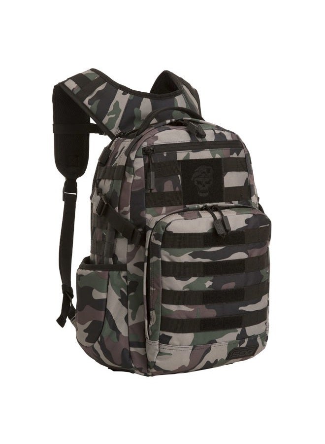 SOG Tactical Backpack, Woodland Camo, One Size - Image 1