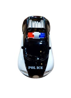 Generic Remote-controlled police car with steering wheel and rechargeable battery. Moves in all directions and illuminates the headlights. Excellent material.  - Image 2