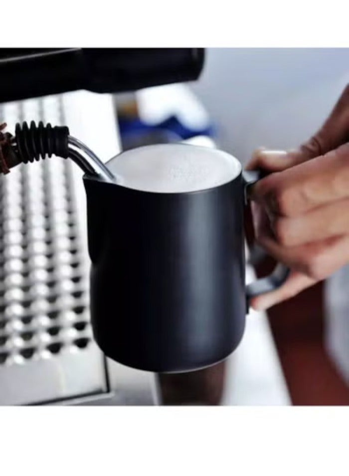 600 مل غلاية متلألئة بغطاء كوب لاتيه فني كابتشينو كوب حليب لاتيه آرت إسبرسو - Image 2