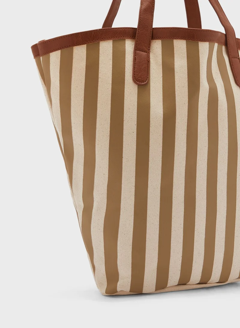 Rubi Premium Vertical Line Tote