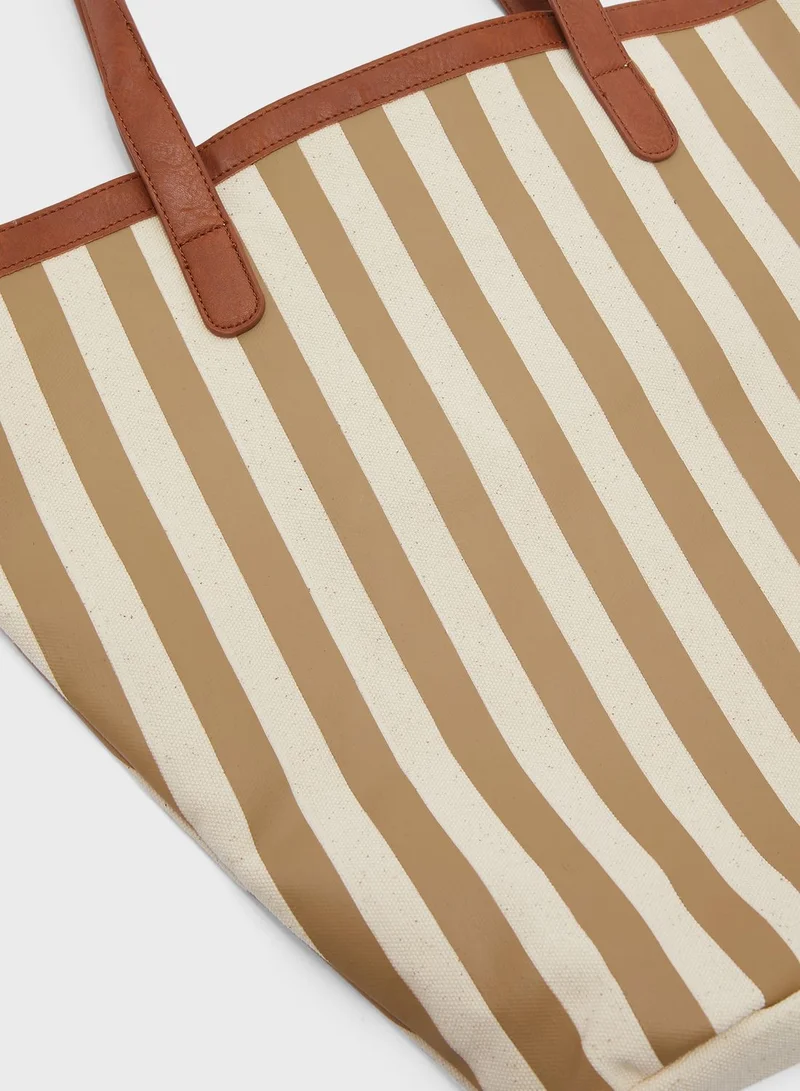 Rubi Premium Vertical Line Tote