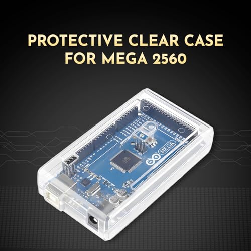 SB Components Arduino Mega Clear Case Covers Enclosure New Clear Transparent Computer Box Case Cover for Arduino Boards - Image 4