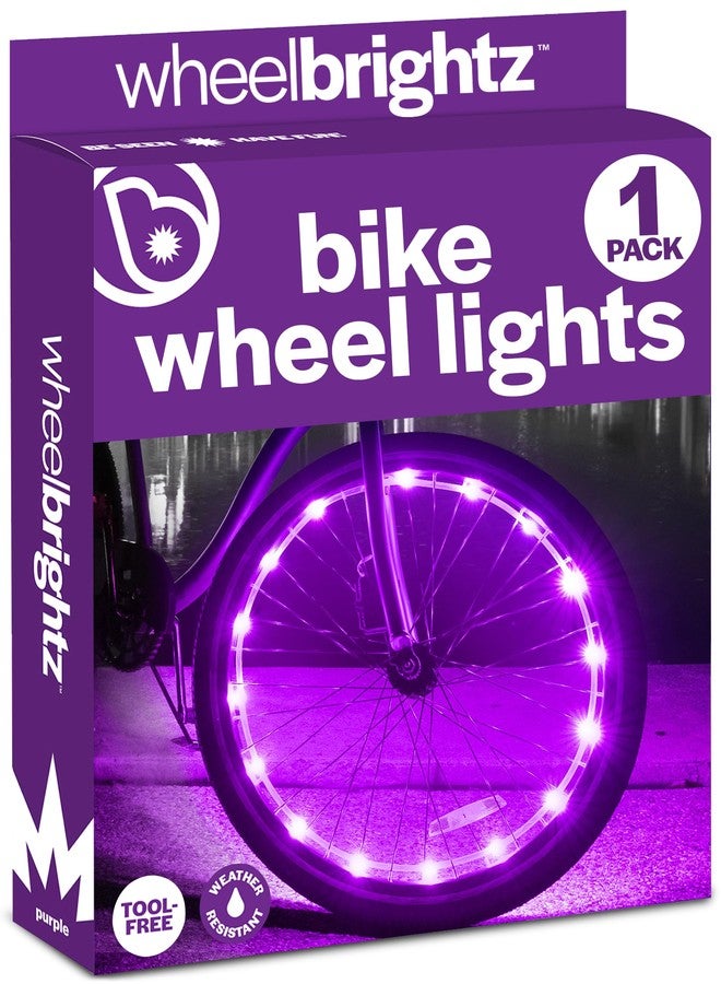 Brightz Wheel Brightz Purple LED ABS Plastics 1 pk - Image 1