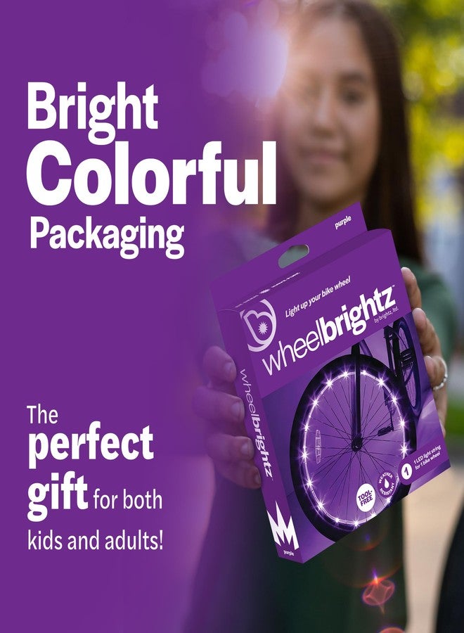 Brightz Wheel Brightz Purple LED ABS Plastics 1 pk - Image 4