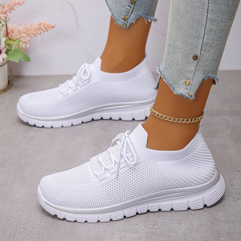 Large Size Shoes 2025 Autumn Simple Lightweight Outdoor Mesh Shoes Breathable Mesh Shoes - Image 5