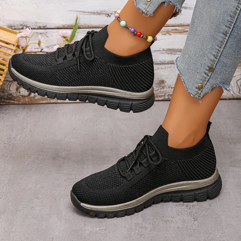 Large Size Shoes 2025 Autumn Simple Lightweight Outdoor Mesh Shoes Breathable Mesh Shoes - Image 3