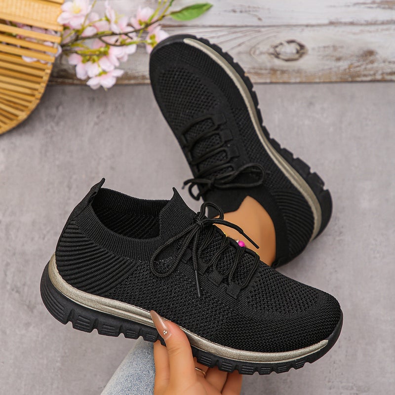 Large Size Shoes 2025 Autumn Simple Lightweight Outdoor Mesh Shoes Breathable Mesh Shoes - Image 2