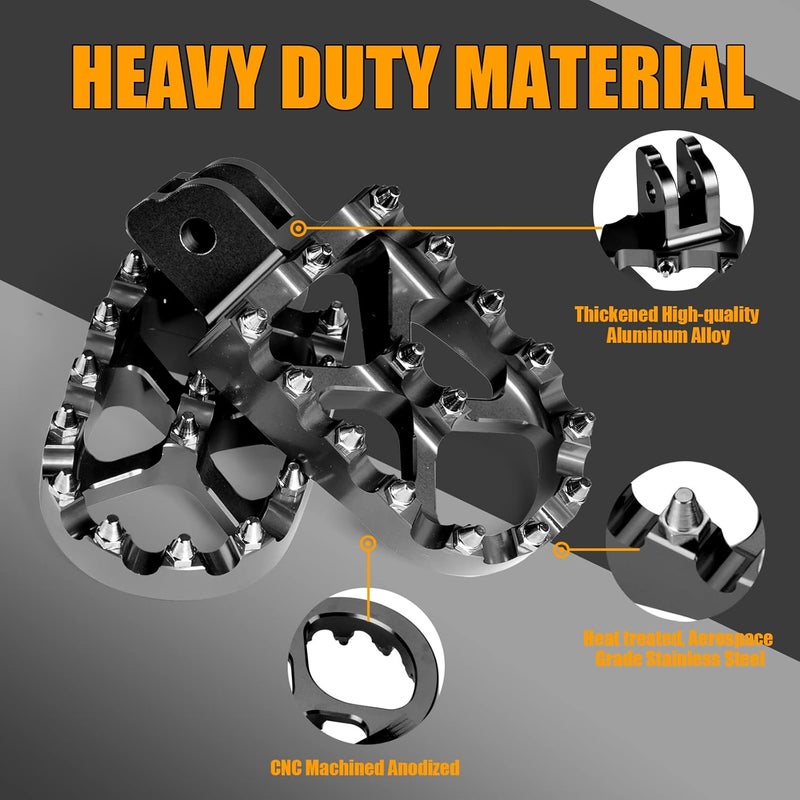 Sresk M8 Motorcycle Foot Pegs for Harley Softail Models 2018-2022 - Image 4