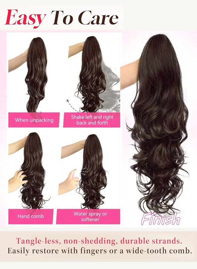 [Be a Goddess in Seconds] Wavy Ponytail Wig That Looks Like Real Hair - Image 3