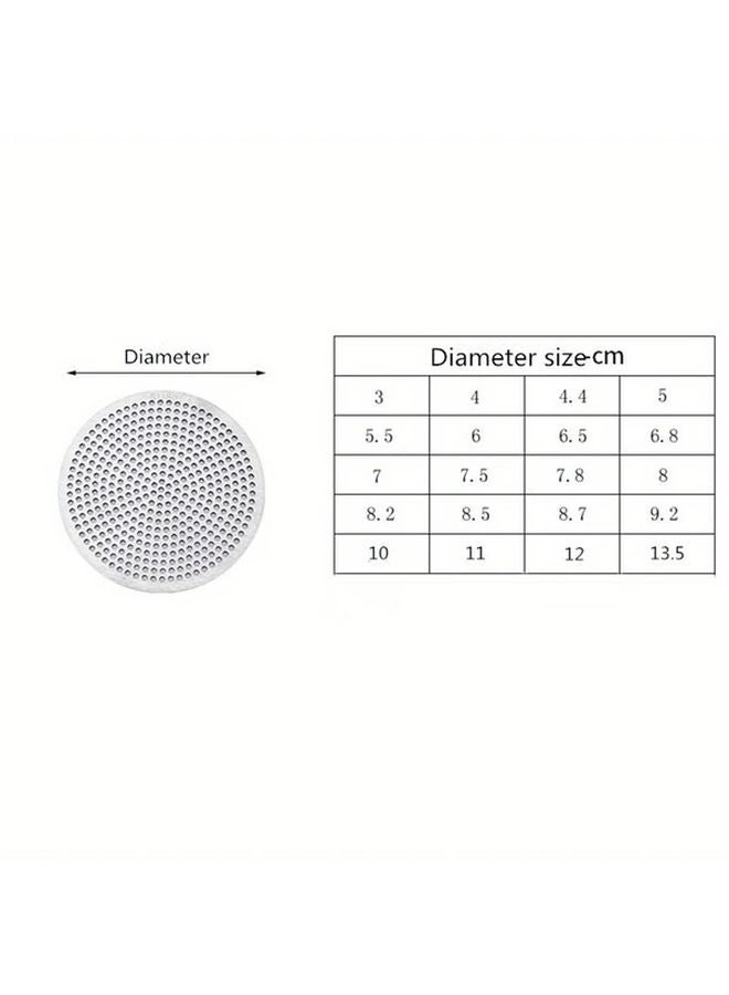 Style 9 Stainless Steel Hair Filter Mesh Round Sewer Isolation Net For Kitchen Bathroom - Image 4