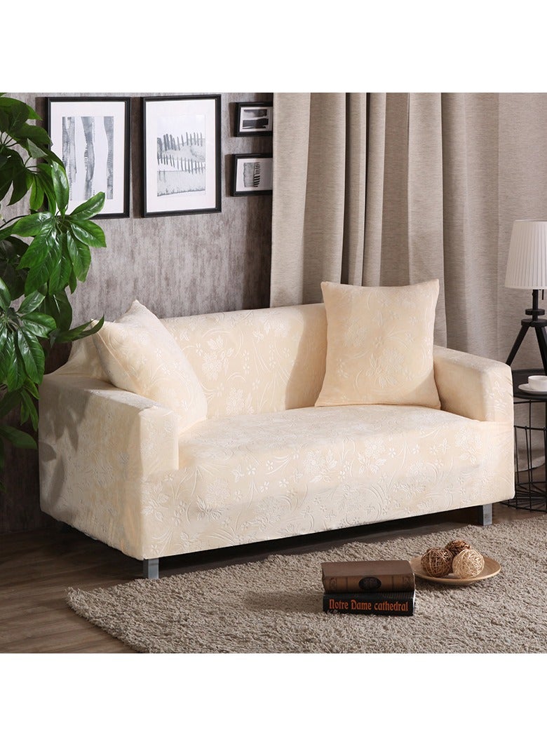 KUYING New All Inclusive Elastic Baby Plush Sofa Cover 