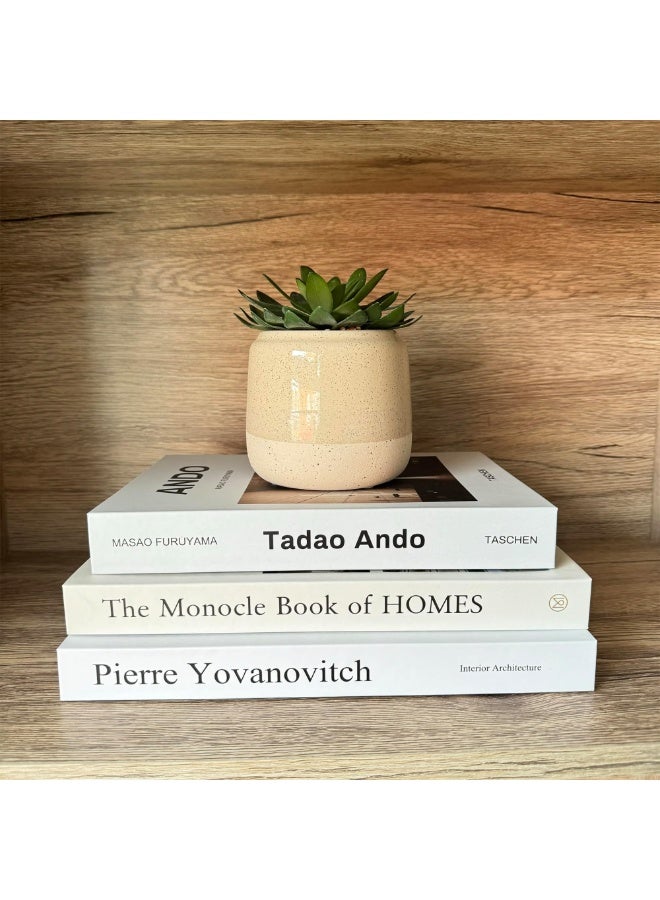 Set of 3 Faux Decorative Books for Coffee Table - Image 2