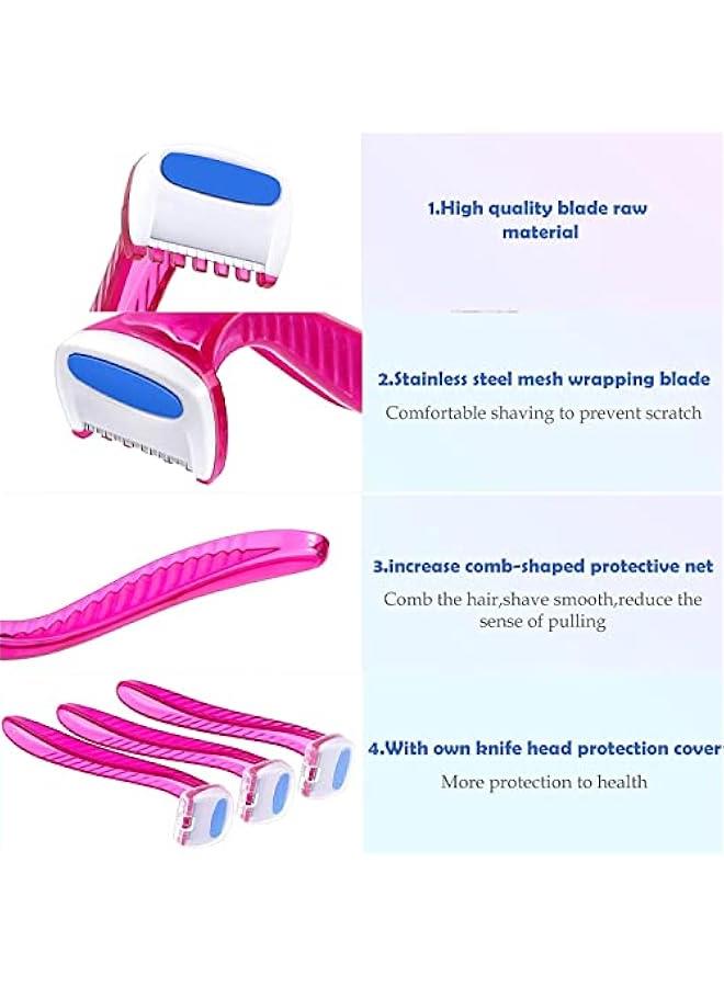 BWSJ Pink Bikini Trimmer Portable Women's Razor Shaver Removal Cosmetic Tool Beauty TType For Body 12 - Image 5