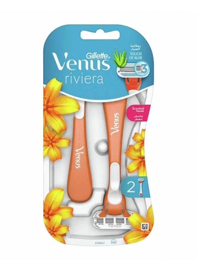 Venus Razor Venus Riviera Disposable - 2 pcs  - Image 1