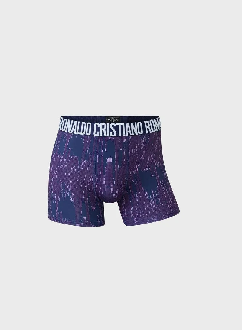 CR7  CR7 Fashion Men’s Trunks – 2-Pack Microfiber Underwear | Lightweight, Breathable & Stretch Comfort for Men | Best Price UAE