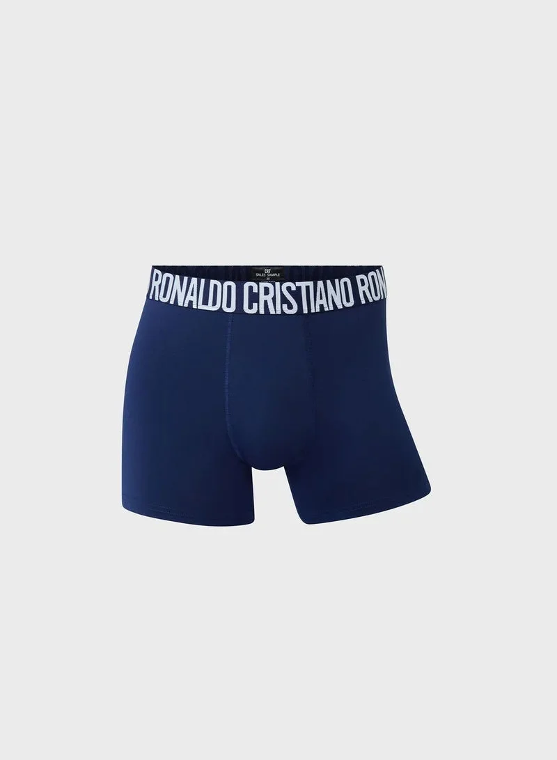 CR7 CR7 Fashion Men’s Trunks – 2-Pack Microfiber Underwear | Lightweight, Breathable & Stretch Comfort