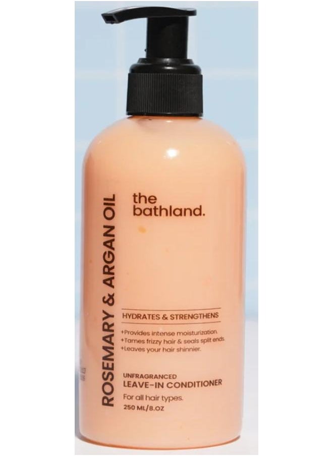 the bath land - Leave in Conditioner with Rosemary and Argan - 250 ml - Image 1
