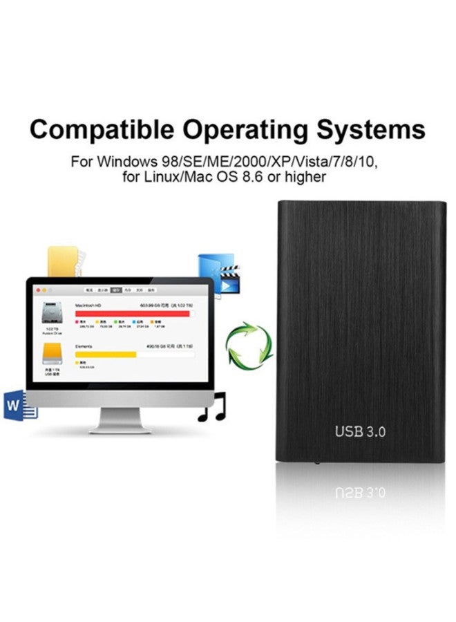 Expansion And Upgrading Of Mobile Hard Disk 8T 4T 2TB 1T 500G For Welcome Consultation-Capacity:4TB-Interface:Blue - Image 4