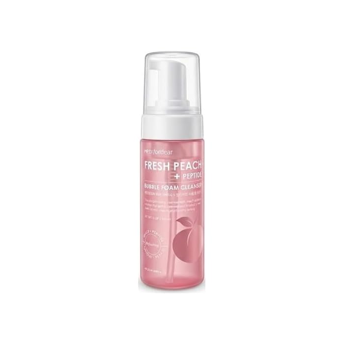 FRESH PEACH + PEPTIDE BUBBLE FOAM CLEANSER