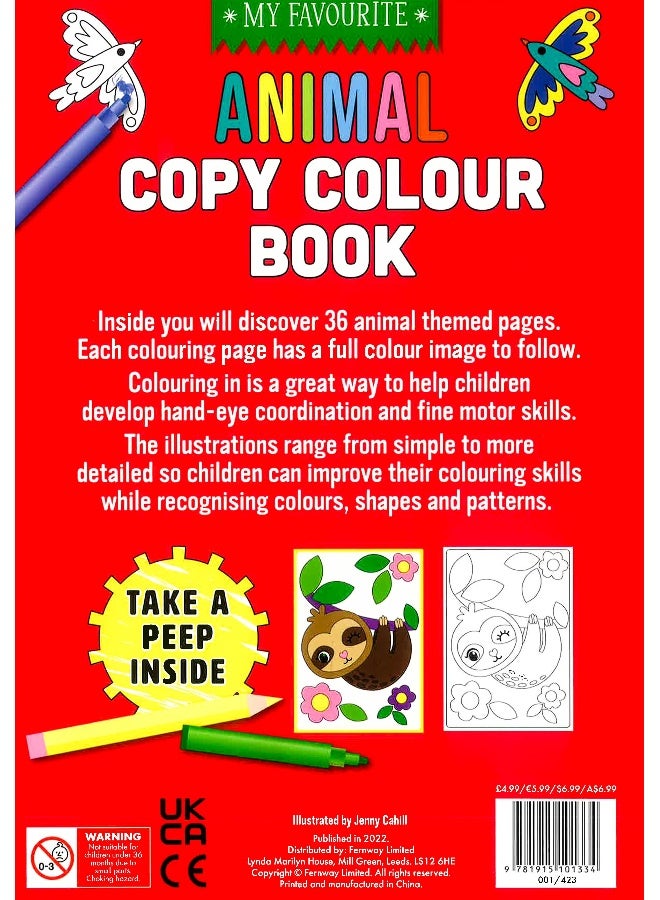 My Favourite Animal Copy Colour Book  - Image 2