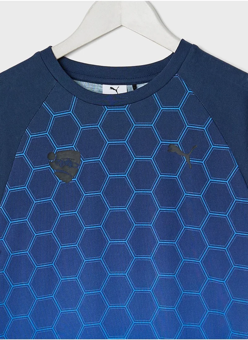 PUMA Youth Rocket League Aop T-Shirt
