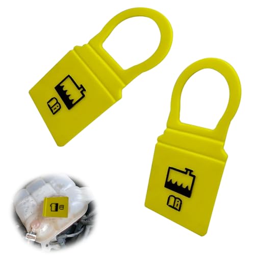 GolTHd 2PCS Coolant Reservoir Cap Compatible with Chrysler Dodge Jep Ram Engine Coolant Recovery Tank Cap Replaces 55111074AA 55111074AB 52079331 54201 - Image 1