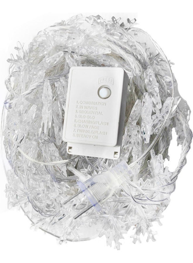 نيبمينينت شريط إضاءة للزينة على شكل ندفة ثلج متعدد الألوان 10متر - Image 2