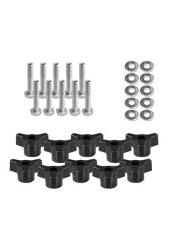 71068 T-Track Knobs with 1 4-20 by 1-1 2 Hex Bolts and Washers Set of 10