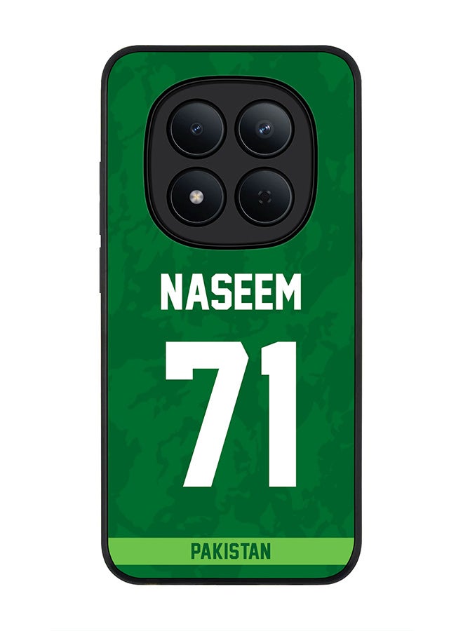 For Xiaomi Redmi Note 15 Pro 5G Case,Slim fit Camera Protection, Shockproof Thin Phone cover  - Pakistan Naseem Shah, Jersey No 71