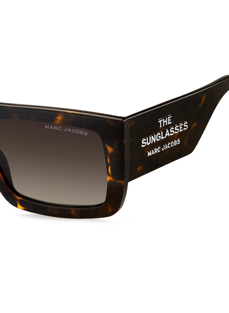 Marc Jacobs Rectangular Flat Top Marc Jacobs Sunglasses Frames