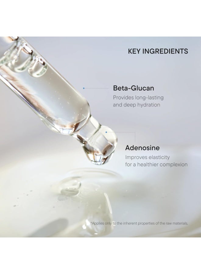 IUNIK Beta-Glucan Power Deep Moisture Vegan Serum Intense Hydration Mushroom Yeast Extracts Naturally-derived - Dry Mature Sagging Sensitive Skin Cell Regenerating Lifting Korean Skincare - Image 4