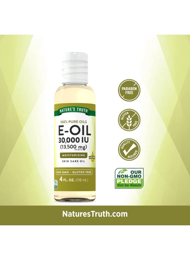 Nature's Truth, E-Oil, Lemon, 30,000 IU (13,500 mg), 4 fl oz (118 ml) - Image 3