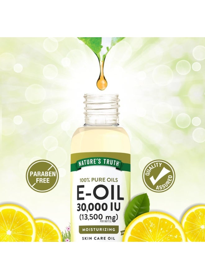 Nature's Truth, E-Oil, Lemon, 30,000 IU (13,500 mg), 4 fl oz (118 ml) - Image 4
