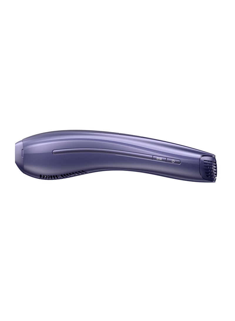 Ulike Air 10 IPL Laser Hair Removal for Women & Men, 65°F Ice-Cooling, Dual Lights, Skin Sensor & SHR Mode for Nearly Painless, Long-Lasting Hair Removal, Includes Leather Case, Purple - Image 2