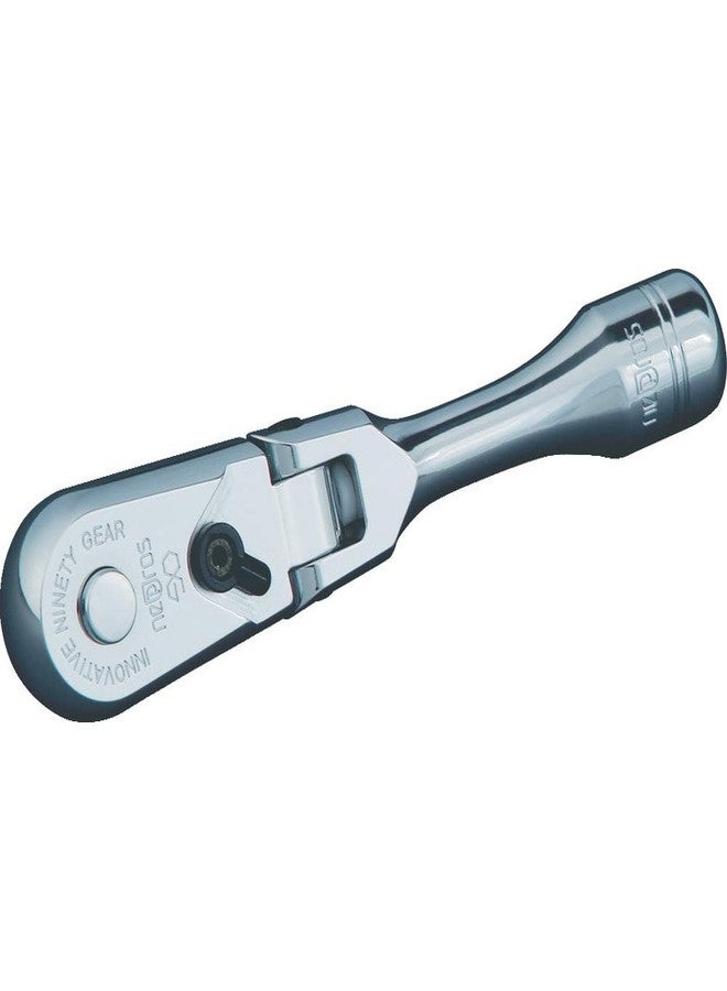 KTC nepros Compact Flex-Head Ratchet Handle NBRC390FS - Image 1