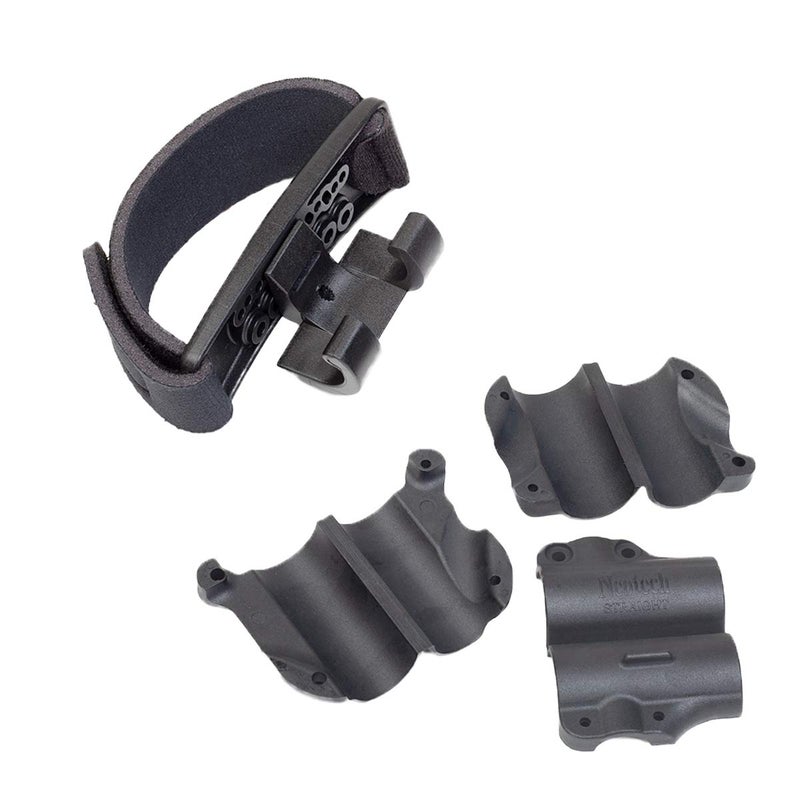 Neo Tech Neotech Trombone Ultra-Grip - Customizable Hand Support & Weight Relief for Trombone Players, Ideal Marching Band Accessory, Made in USA - Black - Image 1