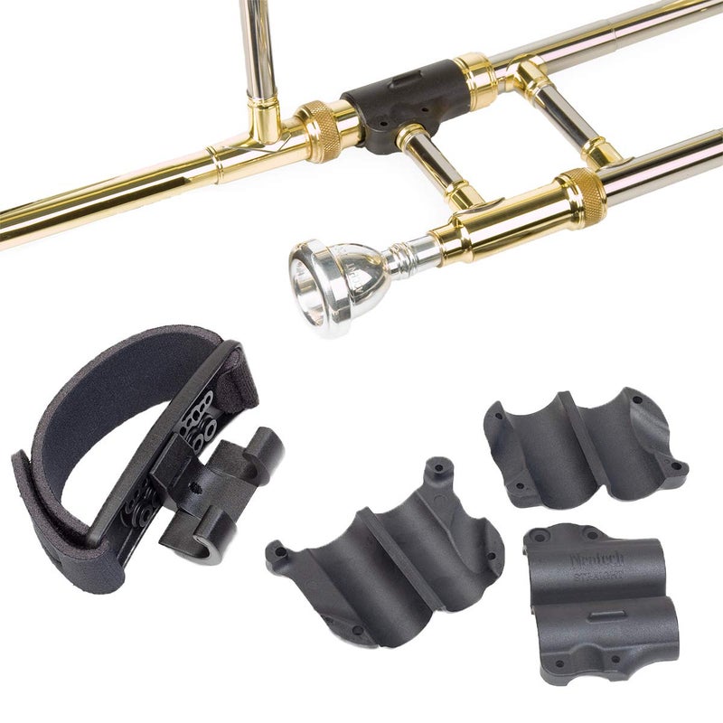 Neo Tech Neotech Trombone Ultra-Grip - Customizable Hand Support & Weight Relief for Trombone Players, Ideal Marching Band Accessory, Made in USA - Black - Image 4