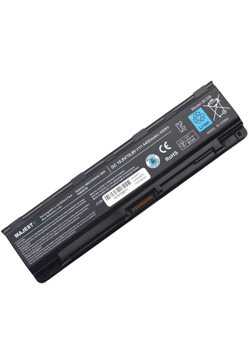 ماجيستي بطارية لاب توب بديلة توشيبا PA5023U-1BRS  PA5024U-1BRS PABAS259 متوافقة مع اجهزة لابتوب توشيبا ستالايت C855 L855 L870 M805  - Image 1
