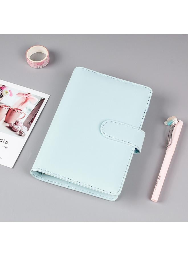 Bluejw Macaron Notebook PVC Labeling Storage Generation 12 Stationery Handbook Cross-border Journal Wallet Suit  - Image 1