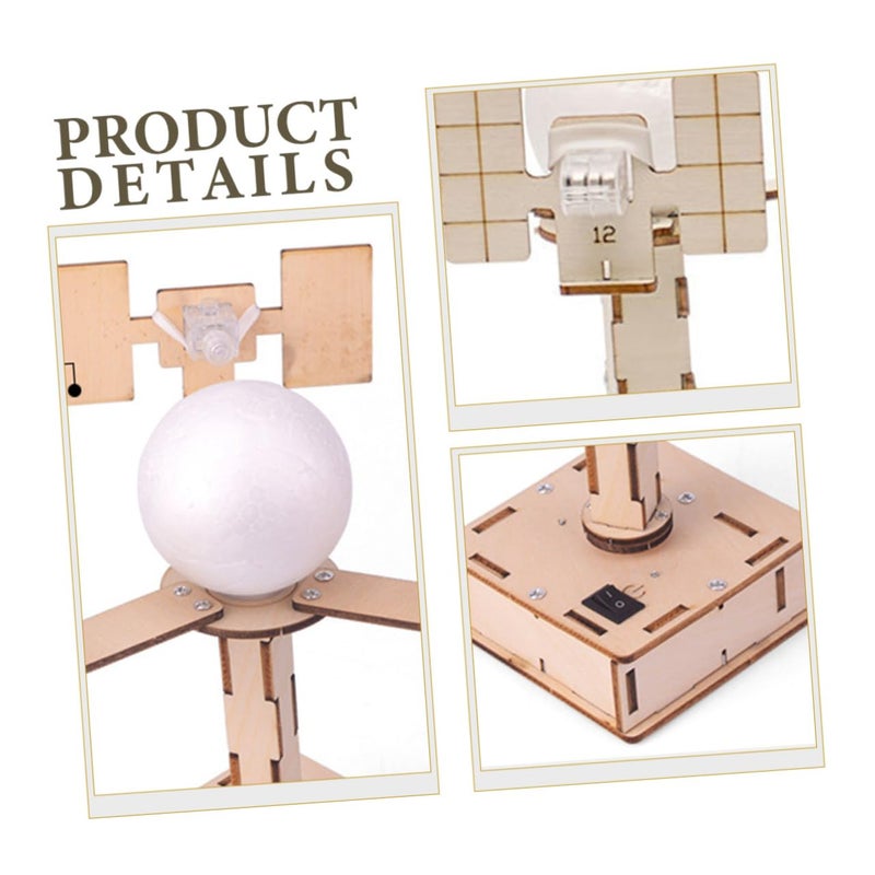 Earth Satellite Model Science Experiment Kit Educational Assembly Toy Plastic - Image 4
