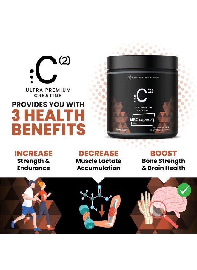 HPN - C(2) Ultrapure Premium Creapure® | 100 Servings - Image 1