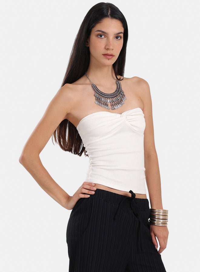 Carina Gathered Front Detail Top - Image 2