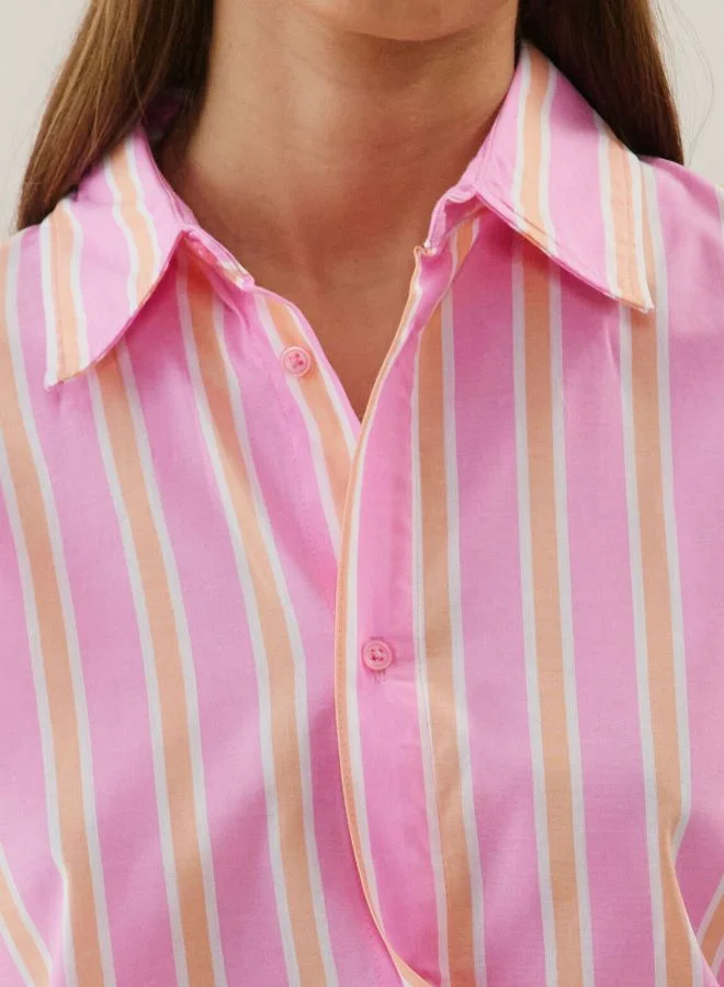 UNDIZ Striped coton shirt