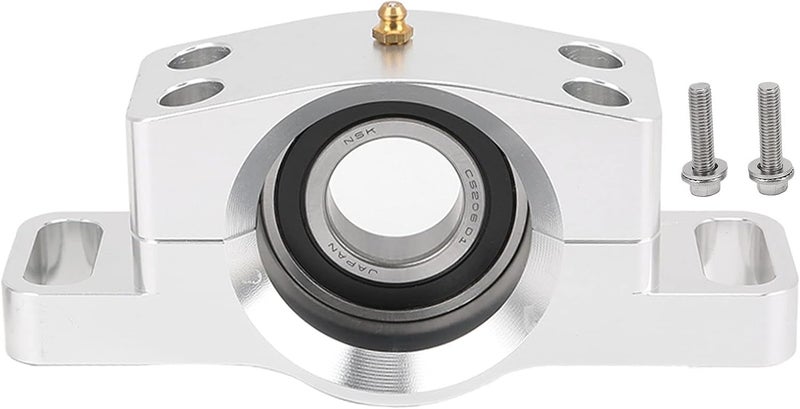 Pillow Block with 2 Bolt Replacement for Polaris XP 900 4900 2012-2014, Heavy Duty Silver Metal Bearing Mount for Smooth Rotation and Easy Maintenance (White) - Image 1
